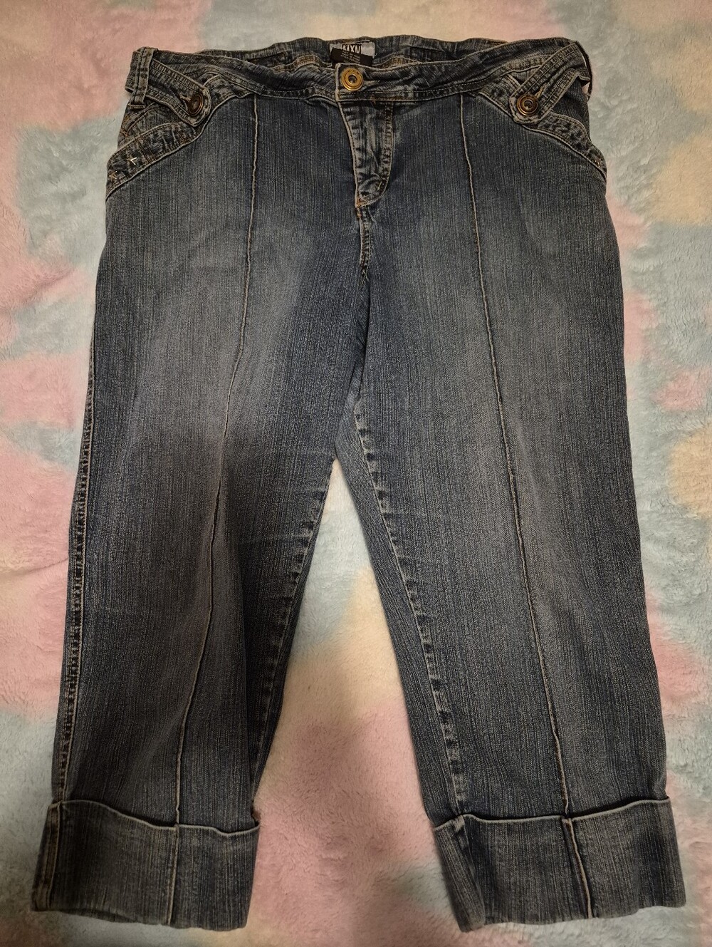 MXN Denim Capris